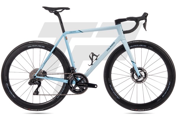  Steelnovo Campagnolo Super Record Wireless 13s Bora Ultra WTO 45 DB - SNLB - Light Blue