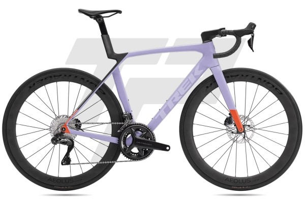  Madone SL 7 Gen 8 Shimano Ultegra R8170 Di2 12s Bontrager Aeolus Pro 51 DB - Matte Lavender...