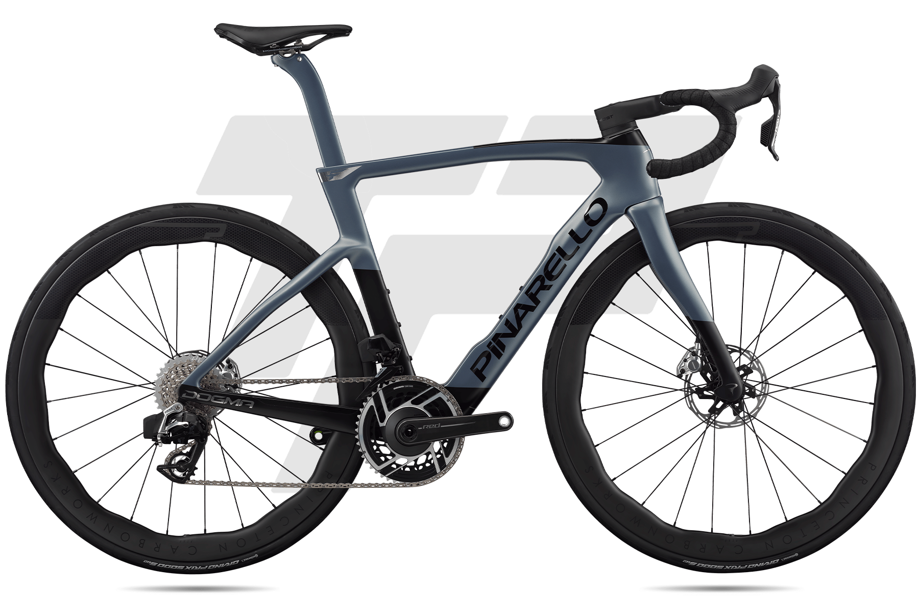 Pinarello New Dogma F Disc MY26 Sram Red AXS 12v DT Swiss ARC 1400 DiCut DB 50mm LUXTER GREY MATT (H101)
