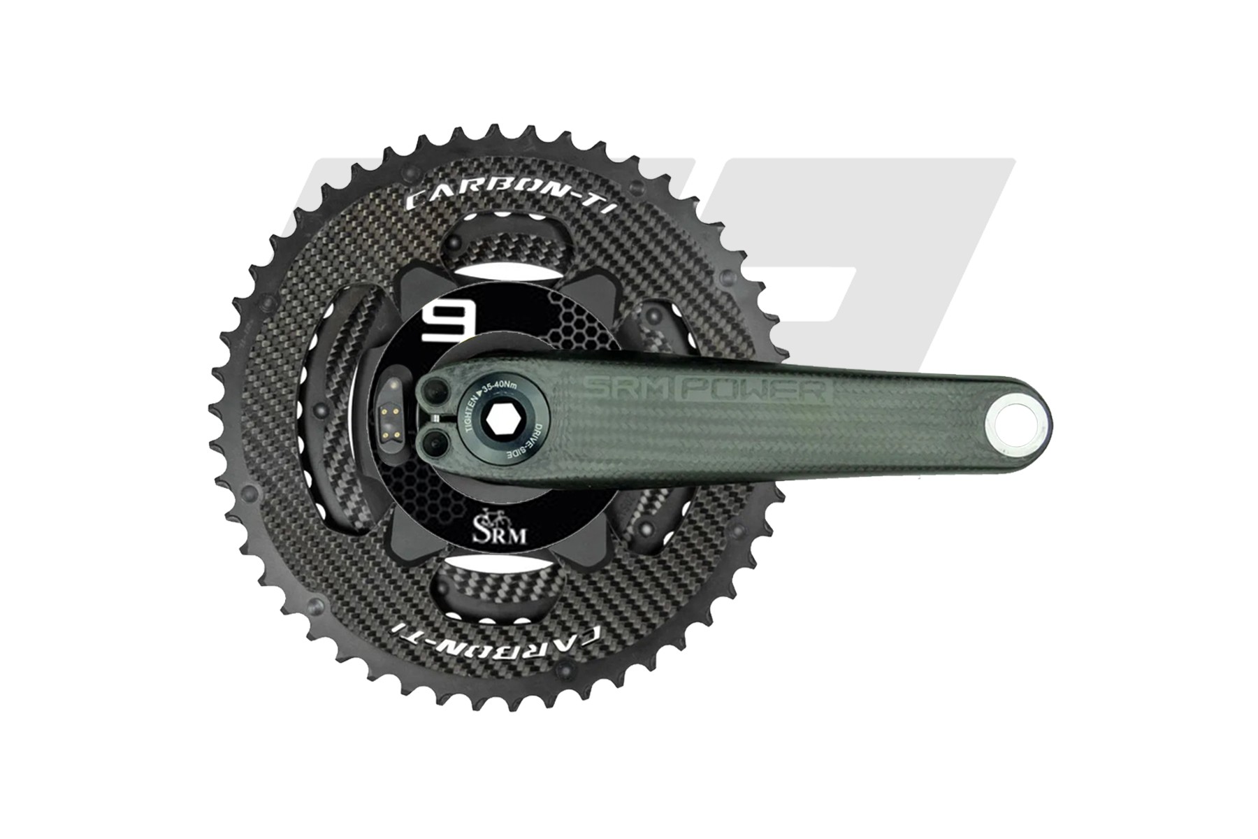 SRM Test PM9 Origin Crankset Carbon Ti THM Shimano/Campagnolo 11/12s 