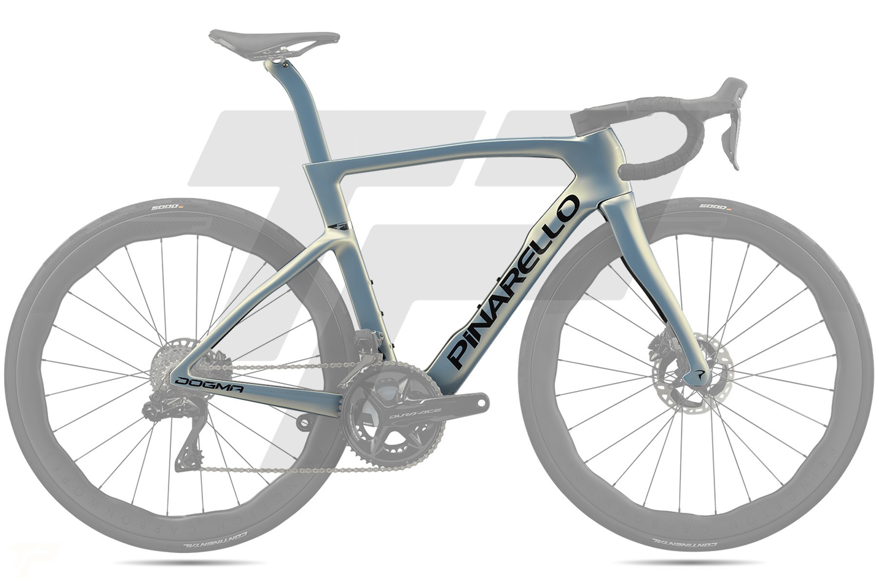 Pinarello New Dogma F Disc MY26 Frame - LUXTER BLUE SHINY (H103) 