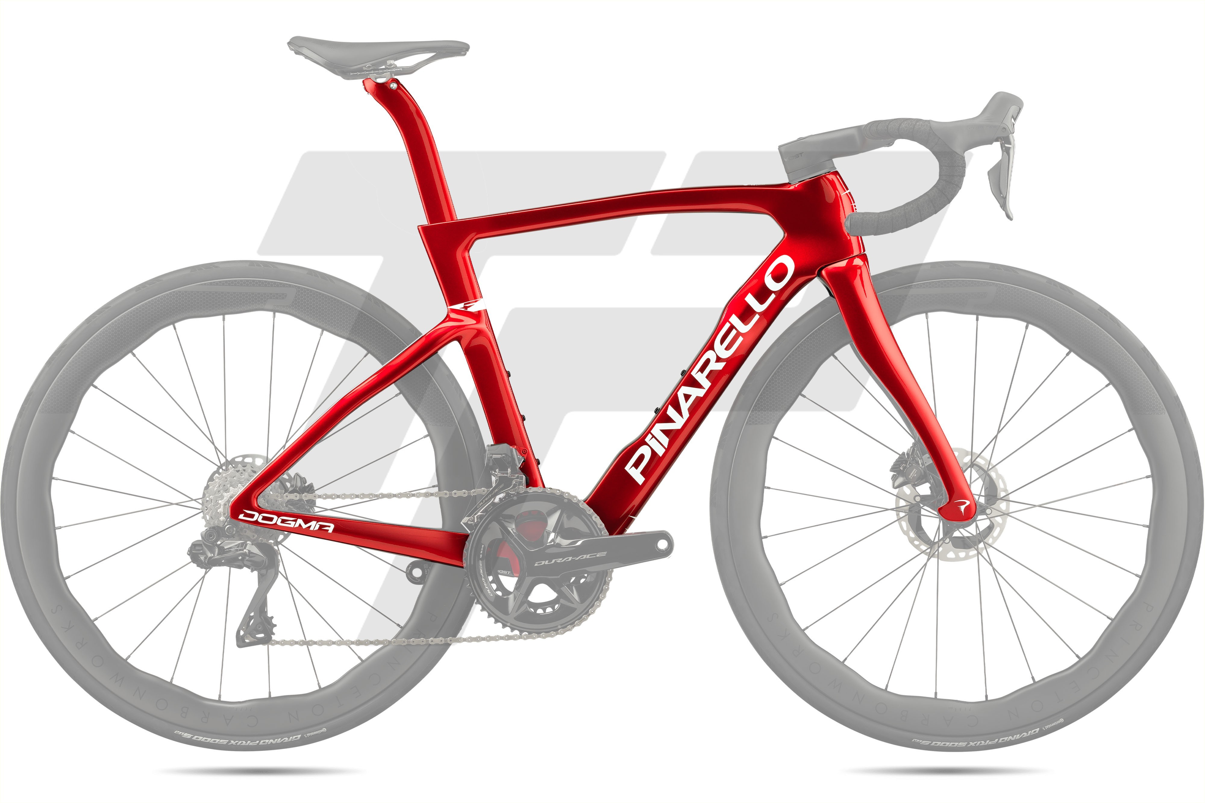 Pinarello New Dogma F Disc MY26 Frame - LUXTER BLUE SHINY (H103) 