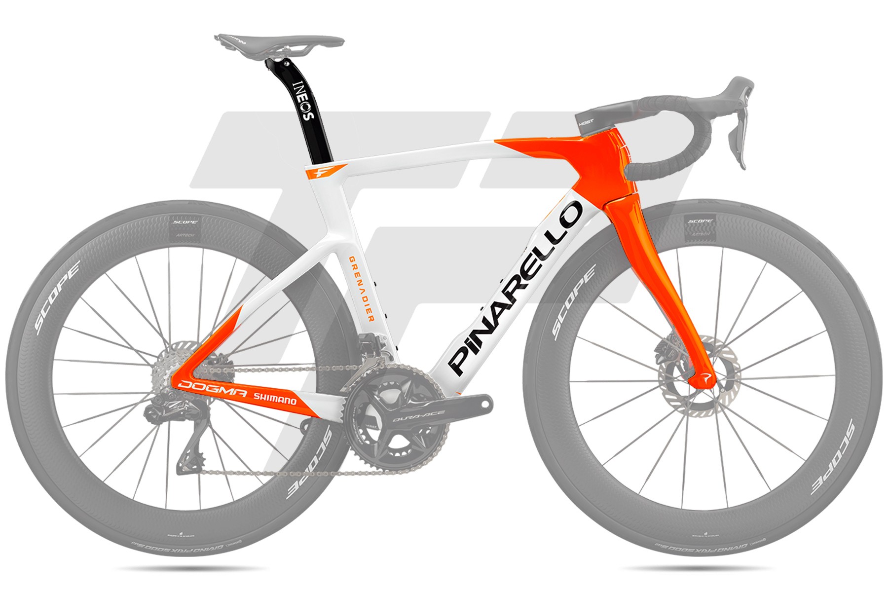 Pinarello New Dogma F Disc MY26 Telaio INEOS REPLICA 2026 (H106)