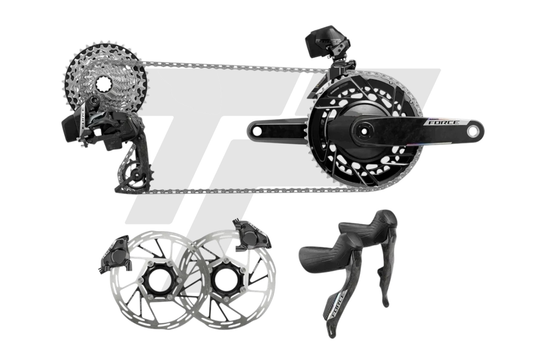 Sram Force AXS E1 Disc 12s 