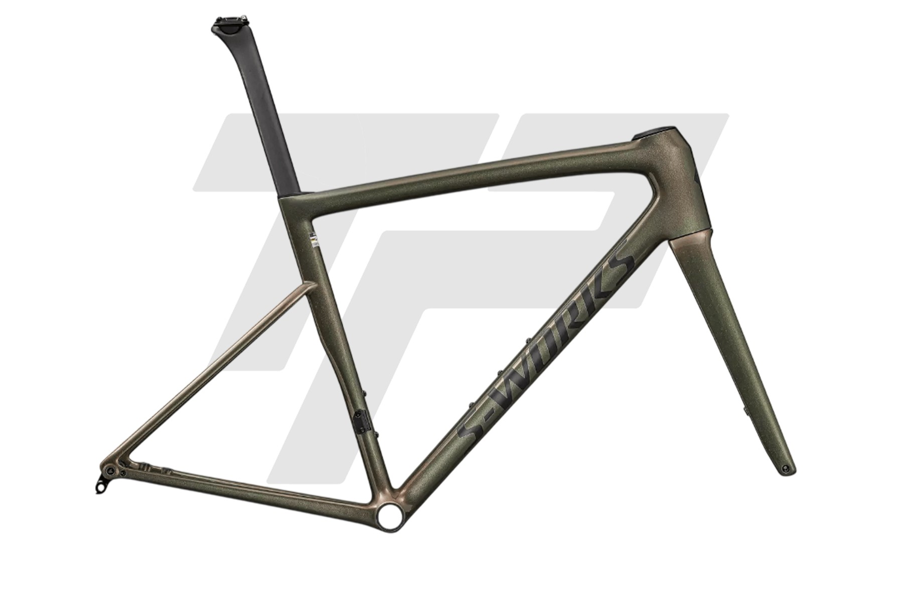 Specialized S-Works Tarmac SL8 MY25 Telaio Gloss Cypress Metallic / Magenta To Gold Pearl / Satin Black Metallic