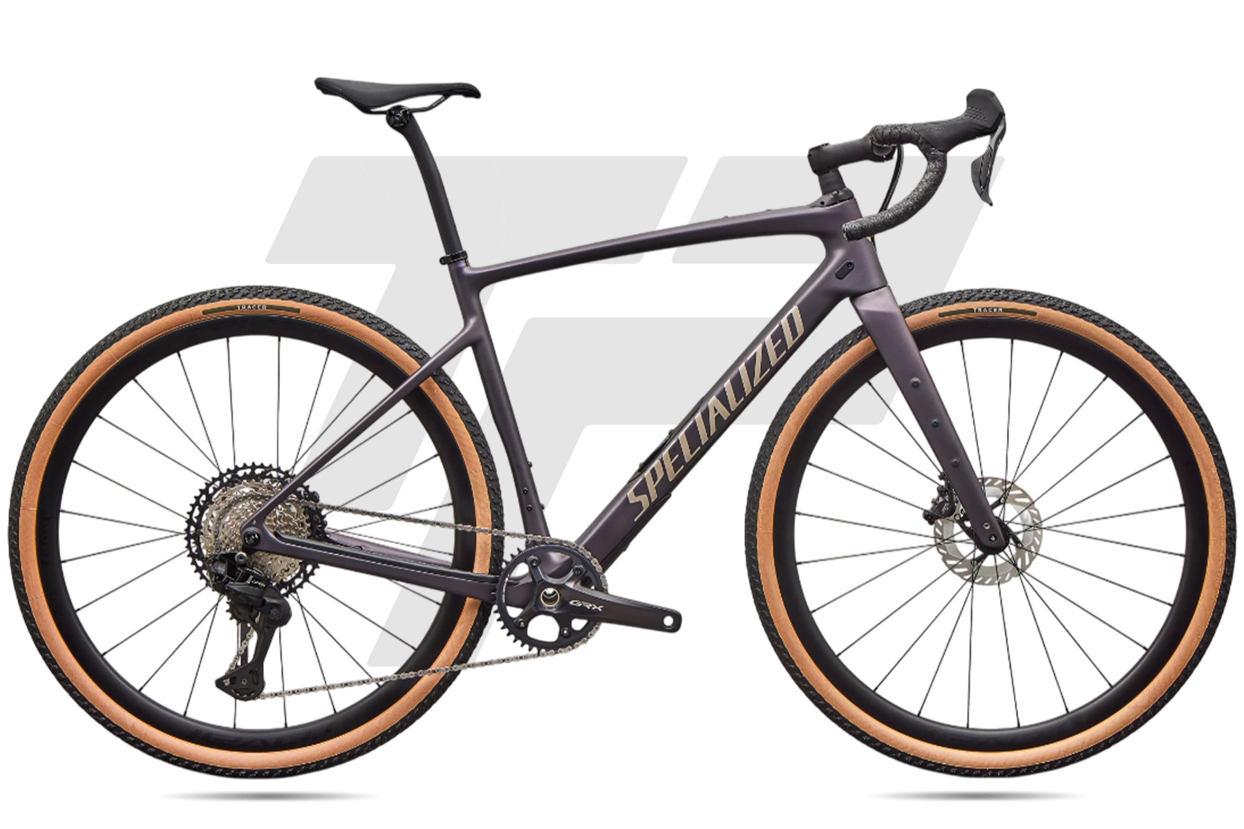 Specialized Diverge 4 Expert Shimano GRX RX825 Di2 12v Roval Terra C DB Nebula Metallic
