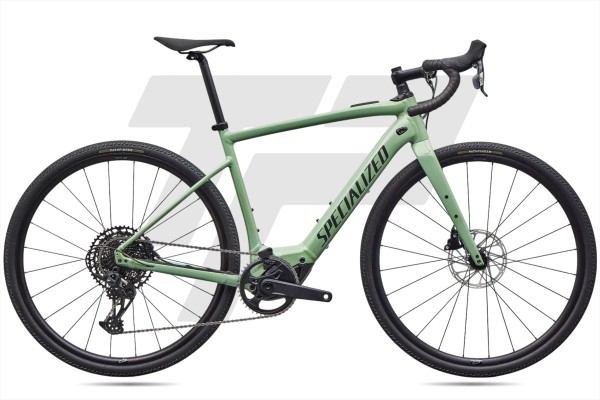 Turbo Creo 2 Comp E5 Sram Apex 12v DT Swiss G540 DB - Gloss Pistachio