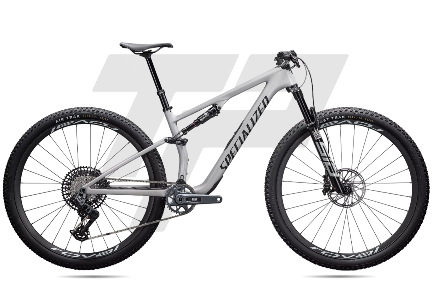 Specialized Epic 8 Expert Sram GX Eagle AXS 12v Roval Control SL V Gloss Dolomite Metallic