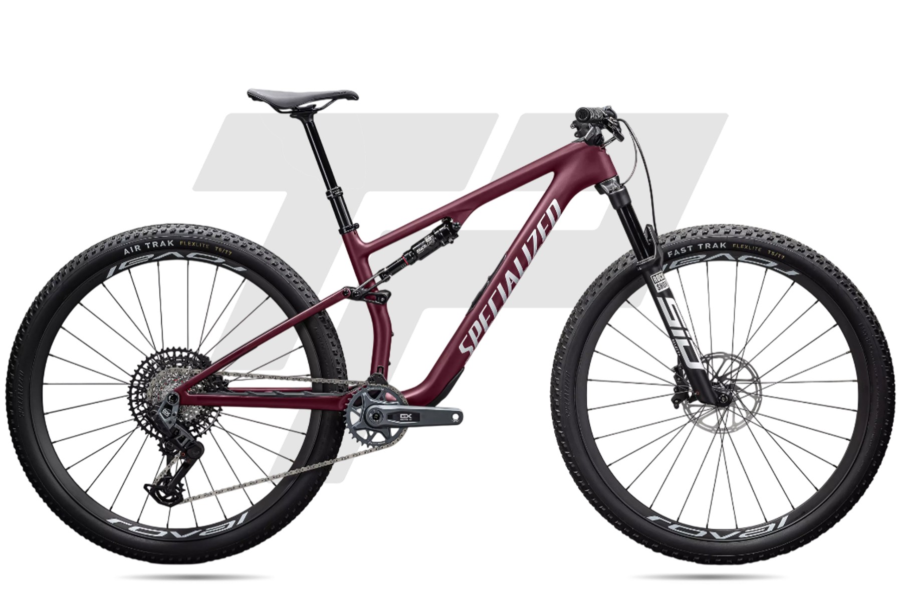 Specialized Epic 8 Expert Sram GX Eagle AXS 12v Roval Control SL V Satin Bordeaux Metallic