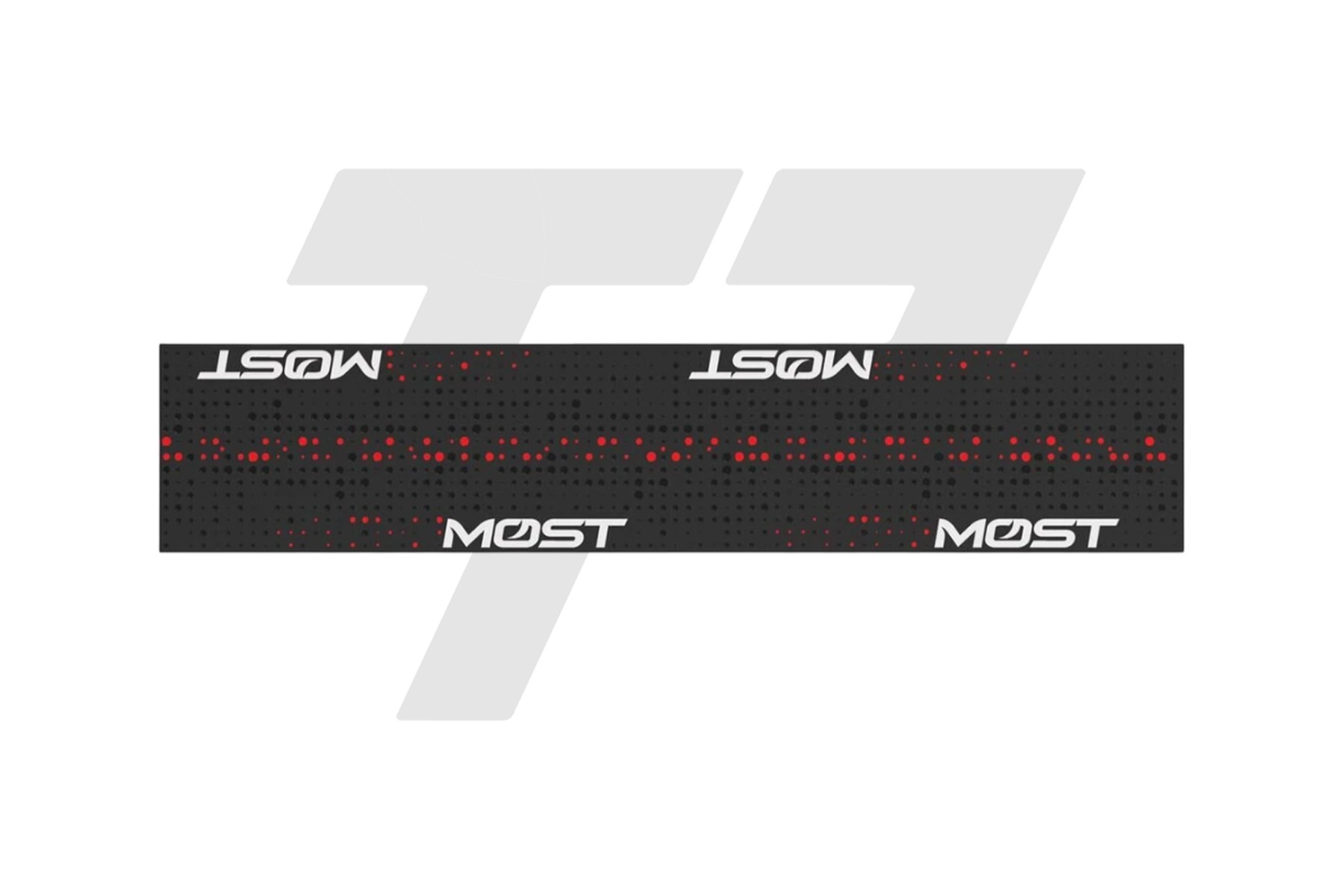 Most Nastro Manubrio Ultragrip Evo Nero - Rosso