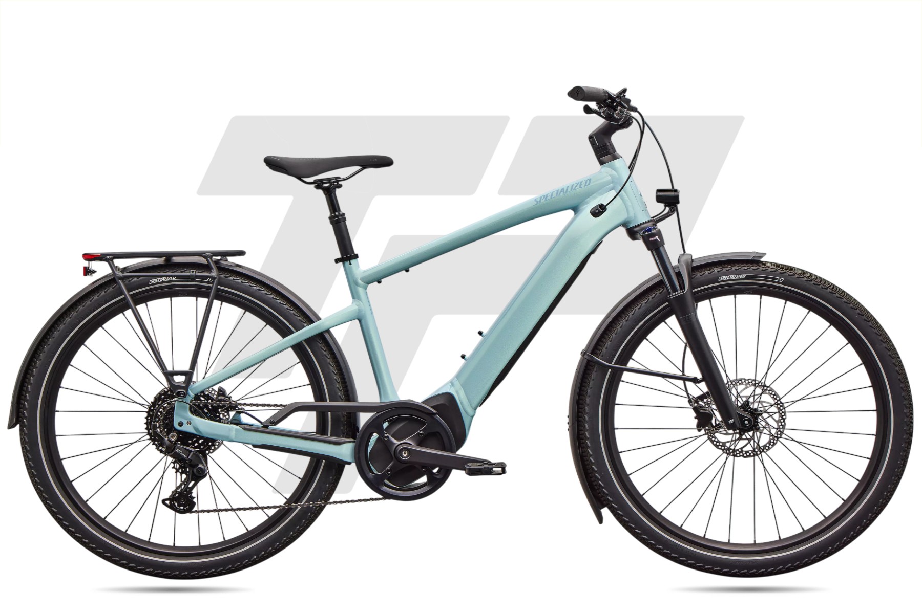 Specialized Turbo Vado 4.0 Shimano Cues 9v 650b Gloss Seafoam