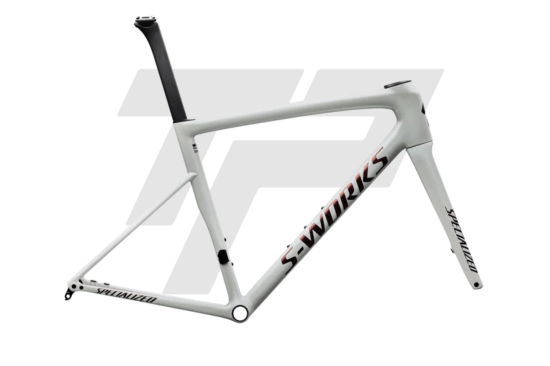 Specialized S-Works Tarmac SL8 Telaio Gloss Metallic White Silver