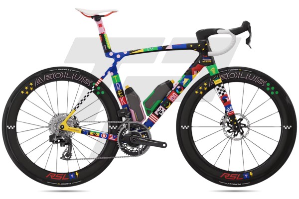 Trek Madone SLR 9 AXS Gen 8 The First 50 ICON Sram Red AXS E1 12v Bontrager Aeolus RSL 65X DB