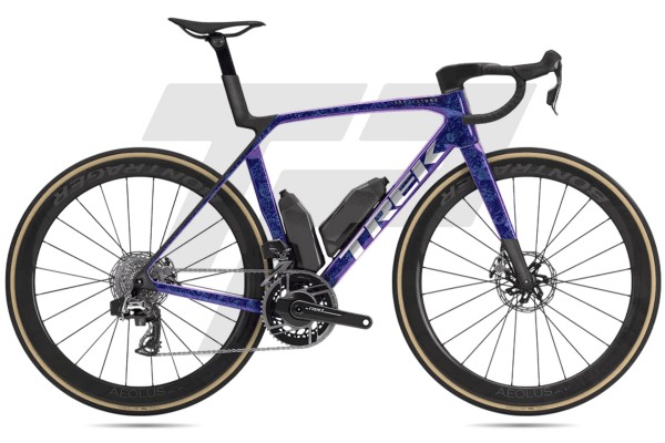  Madone SLR 9 Gen 8 Sram Red AXS 12s Bontrager Aeolus RSL 51 DB - Purple Phaze / Amethyst Marble