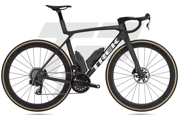  Madone SLR 7 Gen 8 Sram Force AXS 12s Bontrager Aeolus Pro 51 DB - Matte Deep Smoke