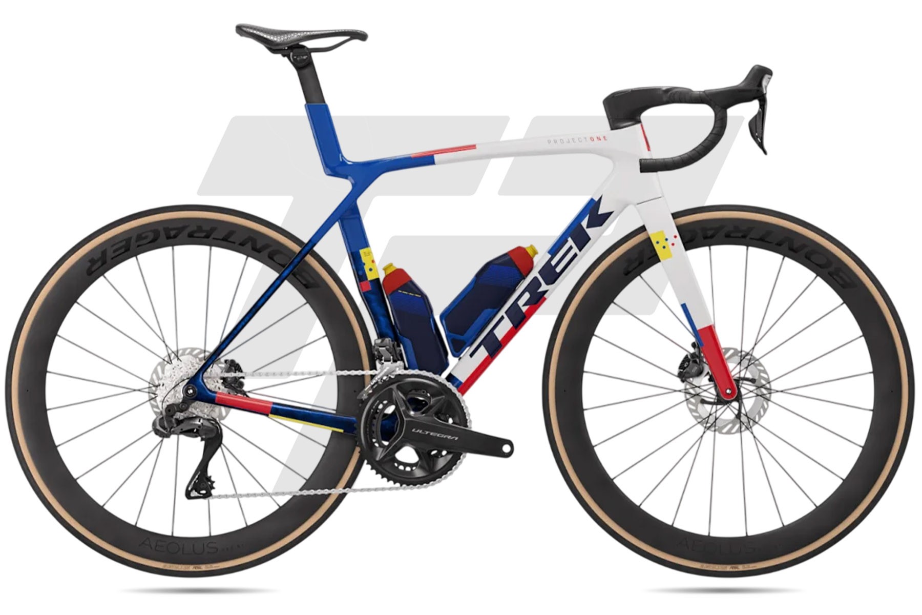 Trek Madone SLR 7 Gen 8 Shimano Ultegra R8170 Di2 12v Bontrager Aeolus Pro 51 DB -  Carbon Red Smoke Lidl-Trek Team Replica