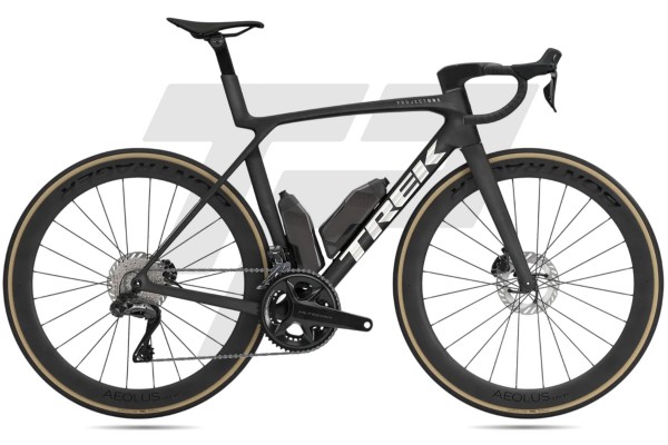  Madone SLR 7 Gen 8 Shimano Ultegra R8170 Di2 12s Bontrager Aeolus Pro 51 DB - Matte Deep Smoke