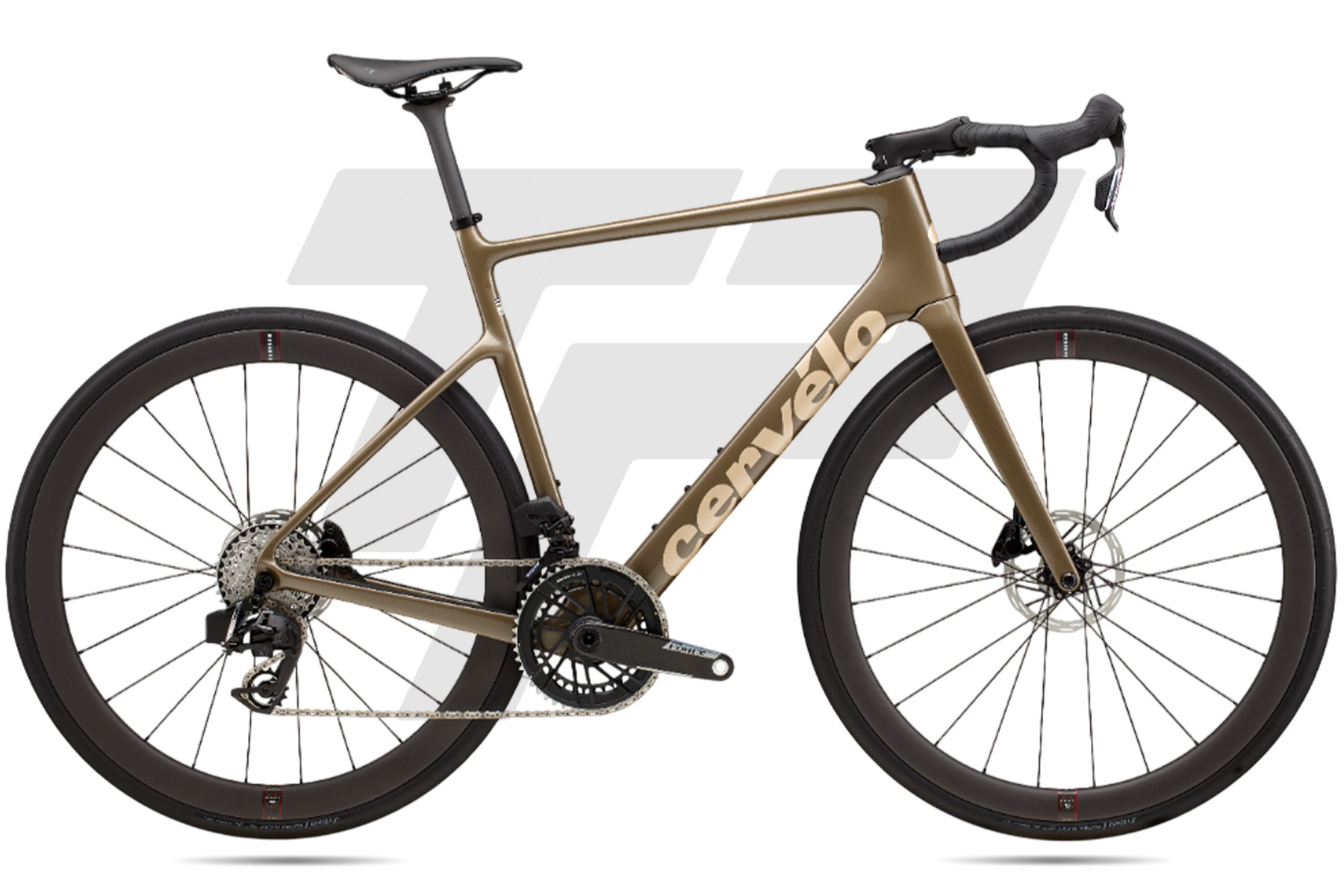 Cervélo Caledonia Shimano 105 R7120 12v Vision Team i23 DB Mocha