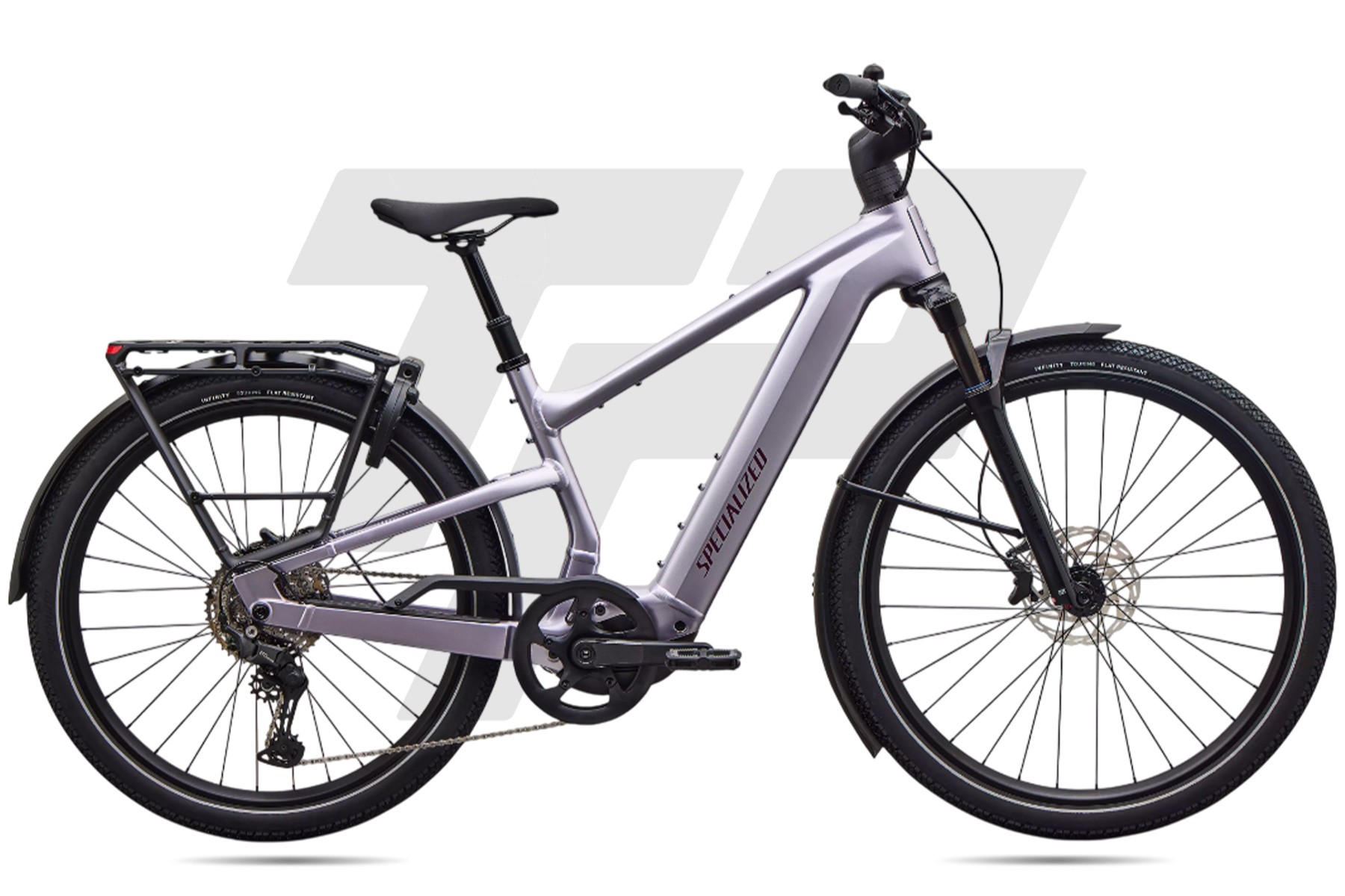 Specialized Turbo Vado 3 5.0 Shimano Cues 11v Gloss Amethyst Frost Metallic