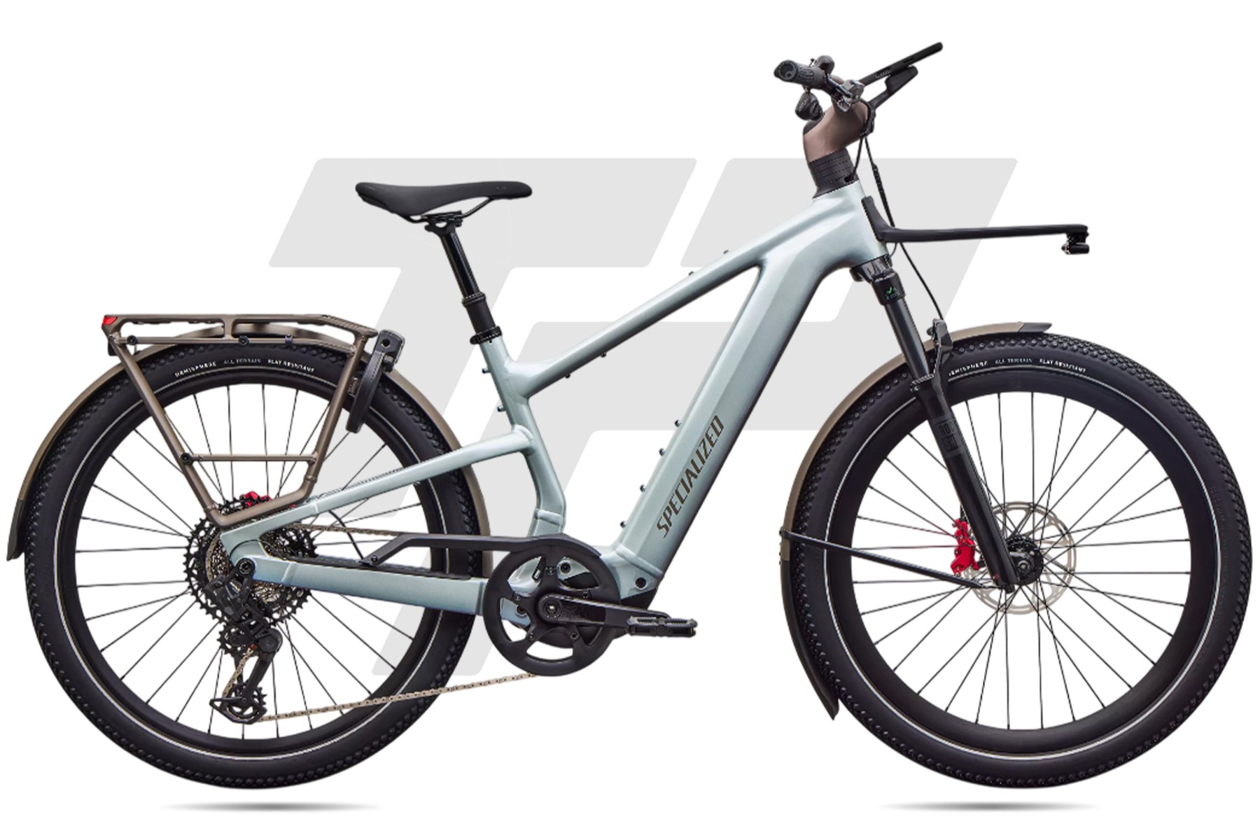 Specialized Turbo Vado 3 EVO 6.0 Sram S1000 Eagle AXS 12v Gloss Agave Grey