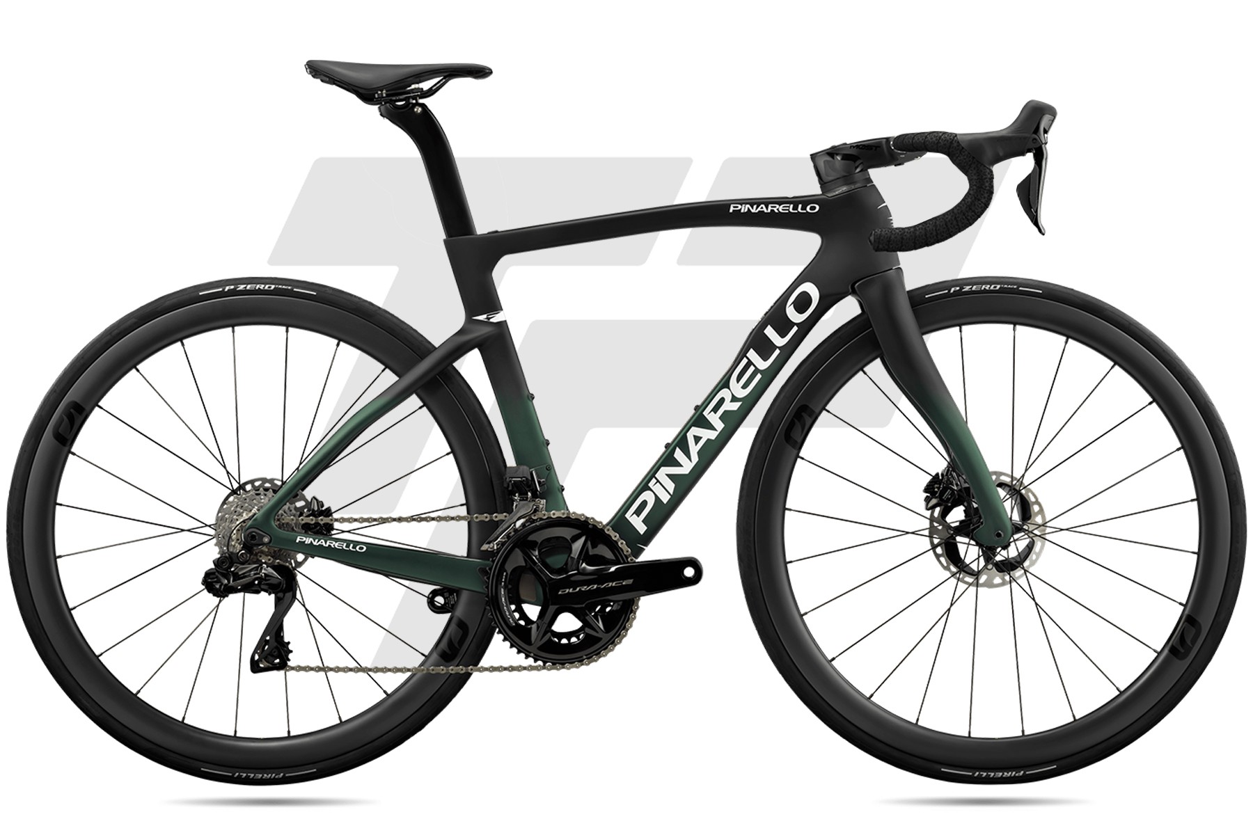 Pinarello F7 MY25 Shimano Ultegra R8170 Di2 12v Most Ultrafast 40 DB Fastest Green (E300)