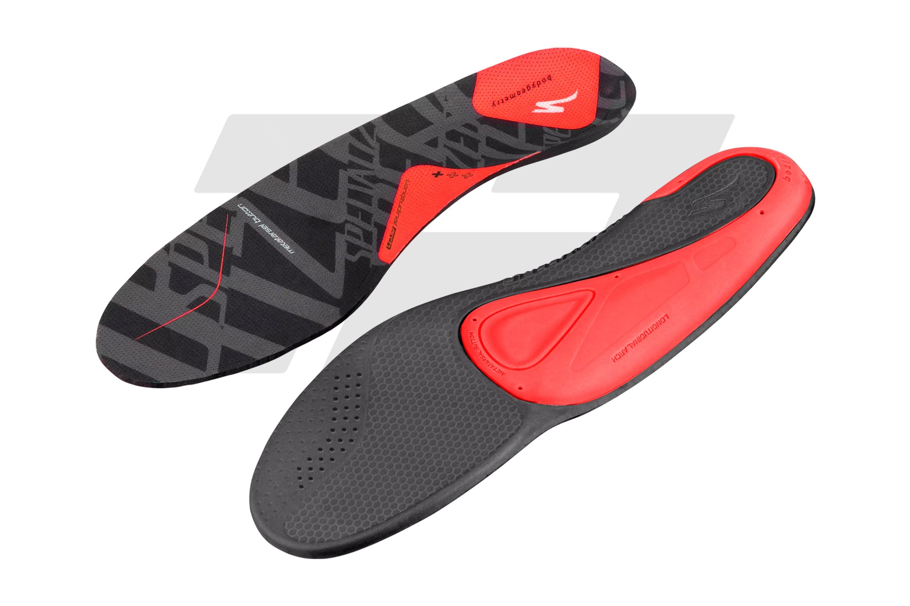Specialized Plantari Body Geometry SL Rosso +  (Sostegno per Archi Plantari di Altezza Ridotta)