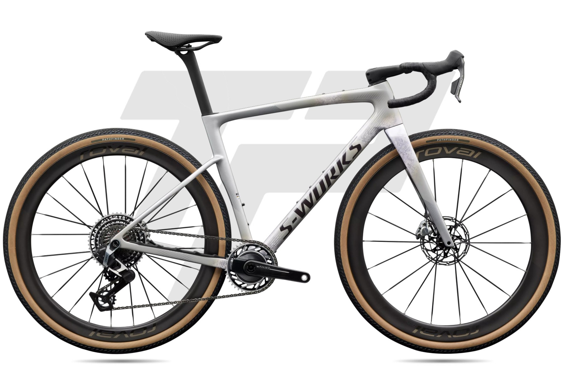 Specialized S-Works Crux 5 Sram Red AXS XPLR E1 13v Roval Terra Aero CLX Silver Dust Frost