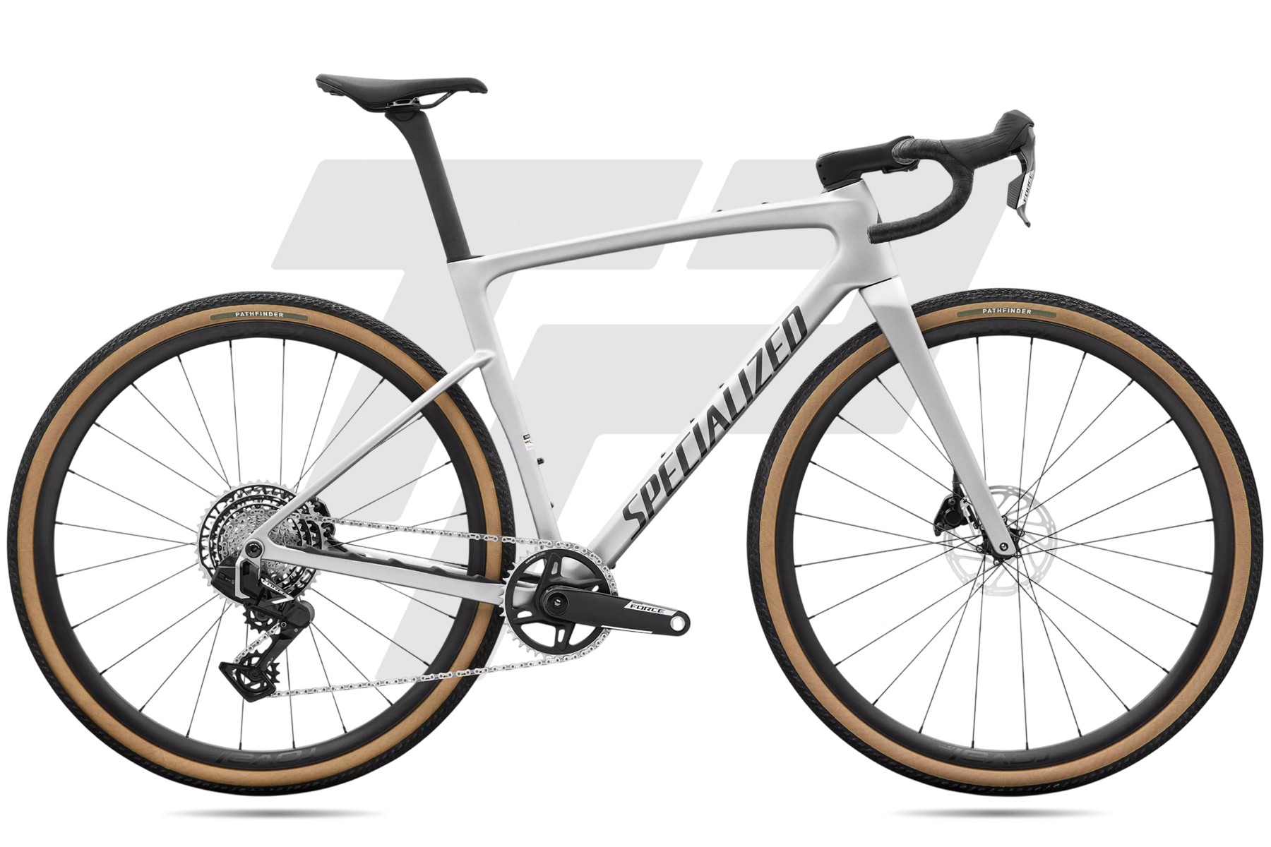 Specialized Crux 5 Expert Sram Force AXS XPLR E1 13v Roval Terra C III DB Shadow Silver