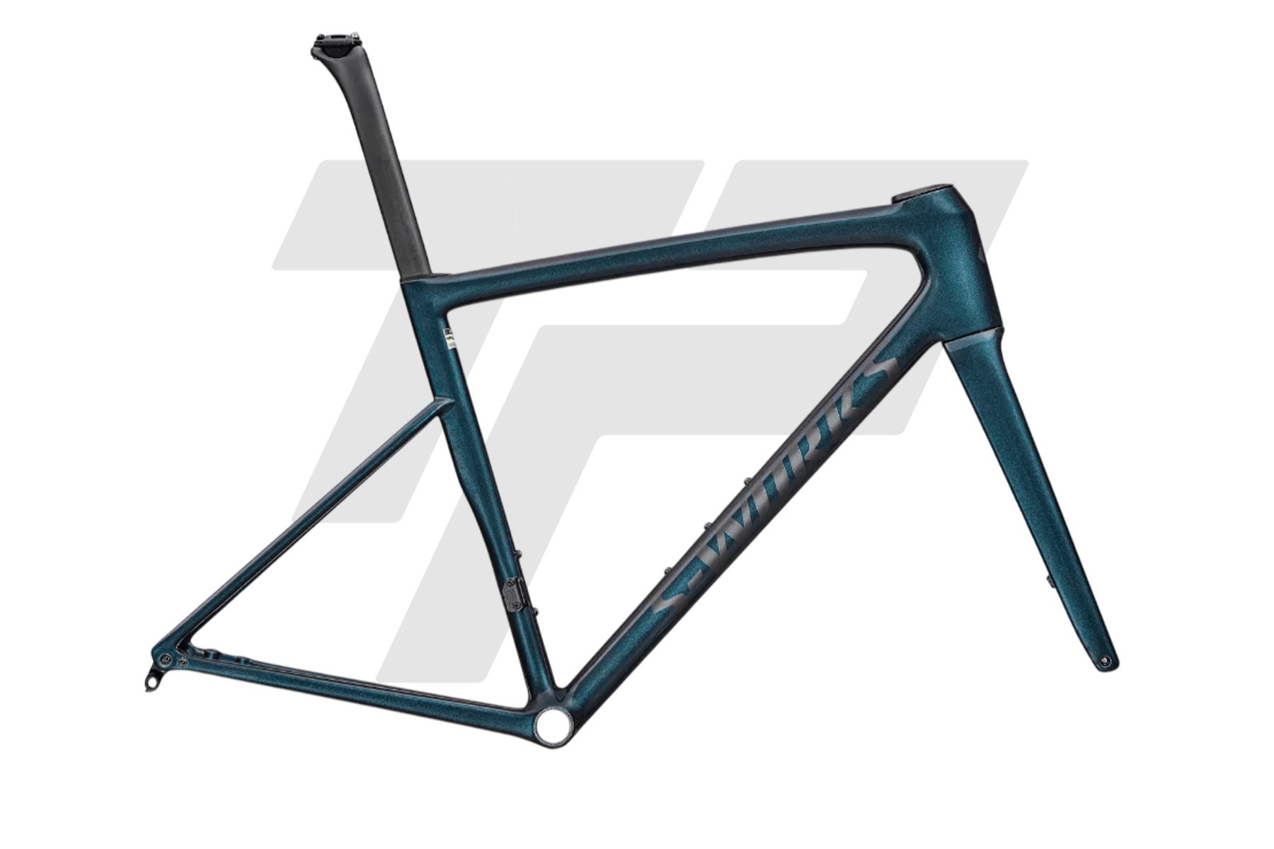 Specialized S-Works Tarmac SL8 Telaio Gloss Red To Black Pearl Over Deep Lake Metallic / Satin Metallic Obsidian