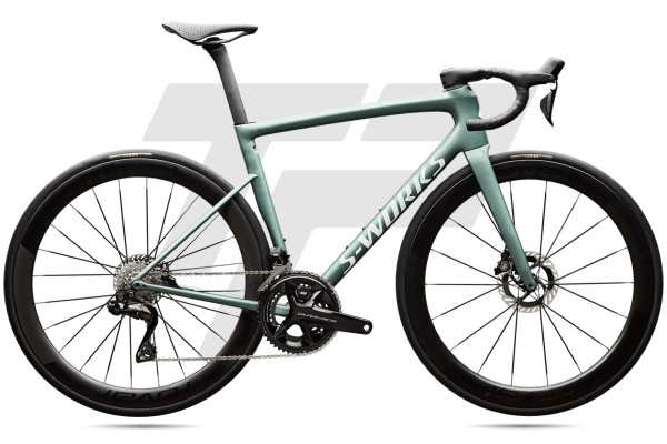 Specialized S-Works Tarmac SL8 Tg 52 (S/M) Shimano Dura-Ace R9270 Di2 12v Power Meter 4iiii Roval Rapide CLX...