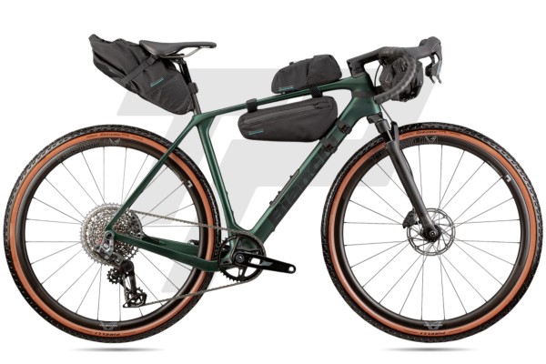  Arcadex Pro Sram GX T-Type Eagle AXS 12s Velomann Terbium DB - AW – Forest Green / Graphite