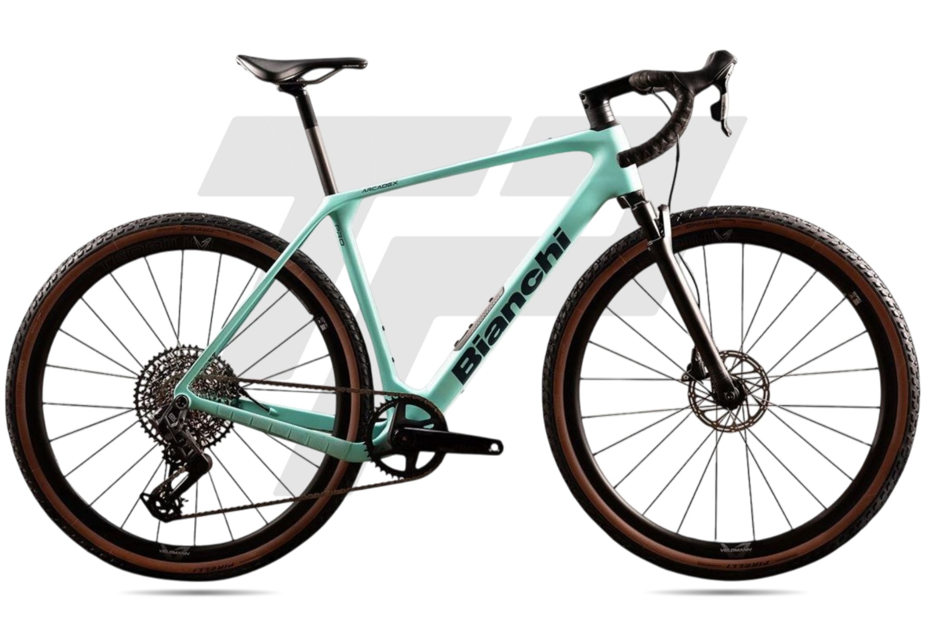 Bianchi Arcadex Pro Sram GX T-Type Eagle AXS 12s Velomann Terbium 