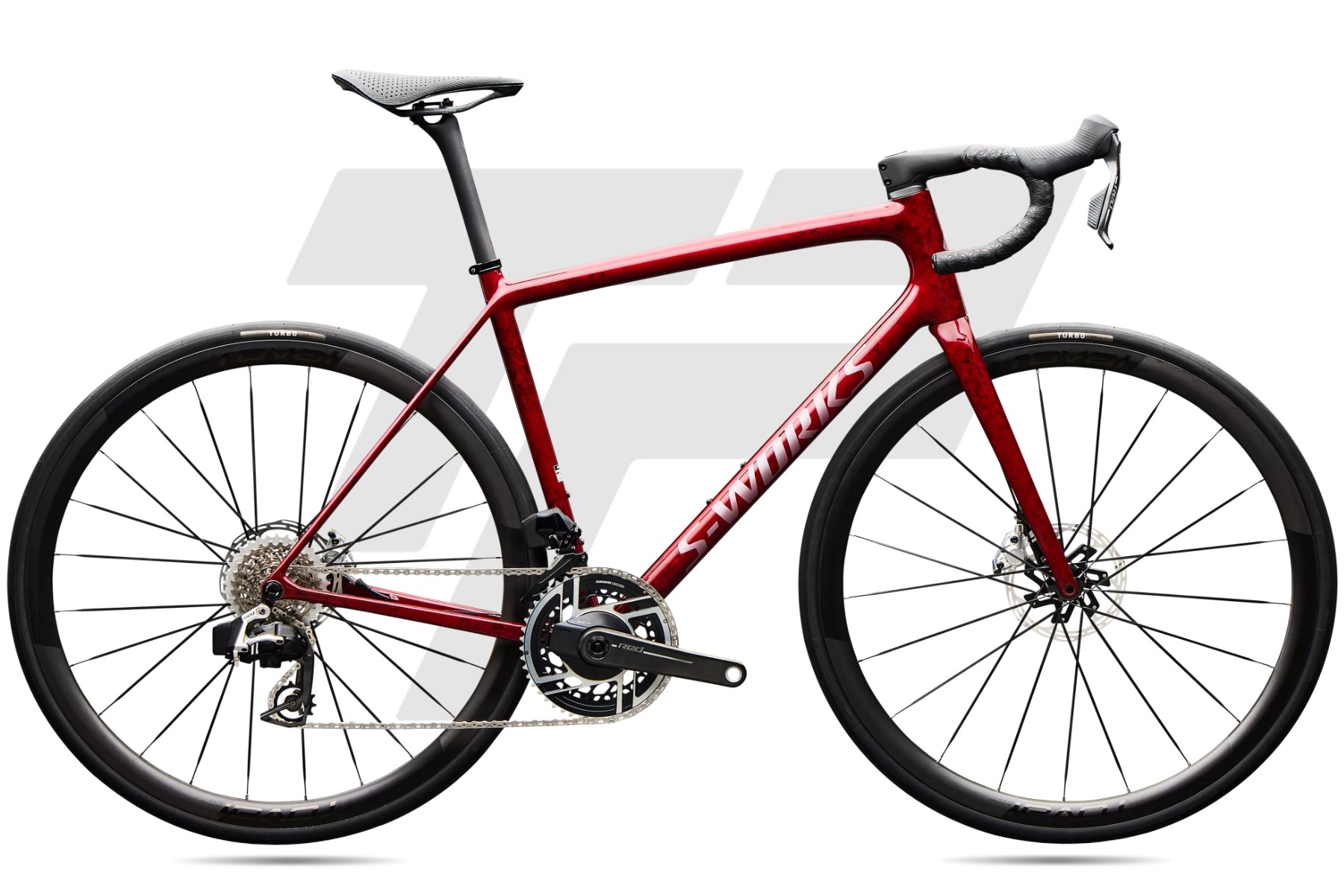 Specialized S-Works Aethos 2 Sram Red AXS 12v Roval Alpinist CLX III DB Red Tint