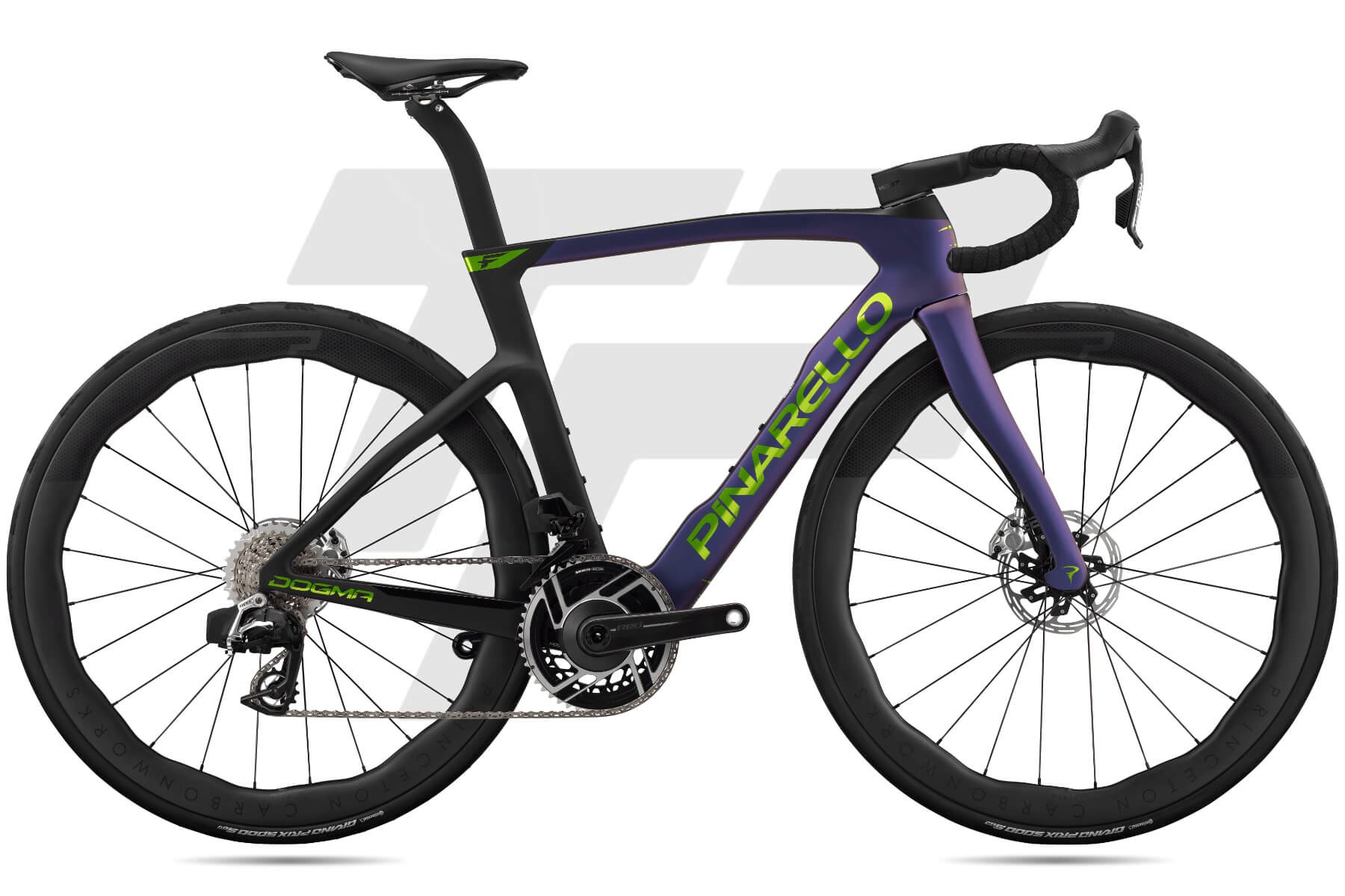 Pinarello New Dogma F Disc Sram Red AXS 12s Princeton Peak 4550 DB 