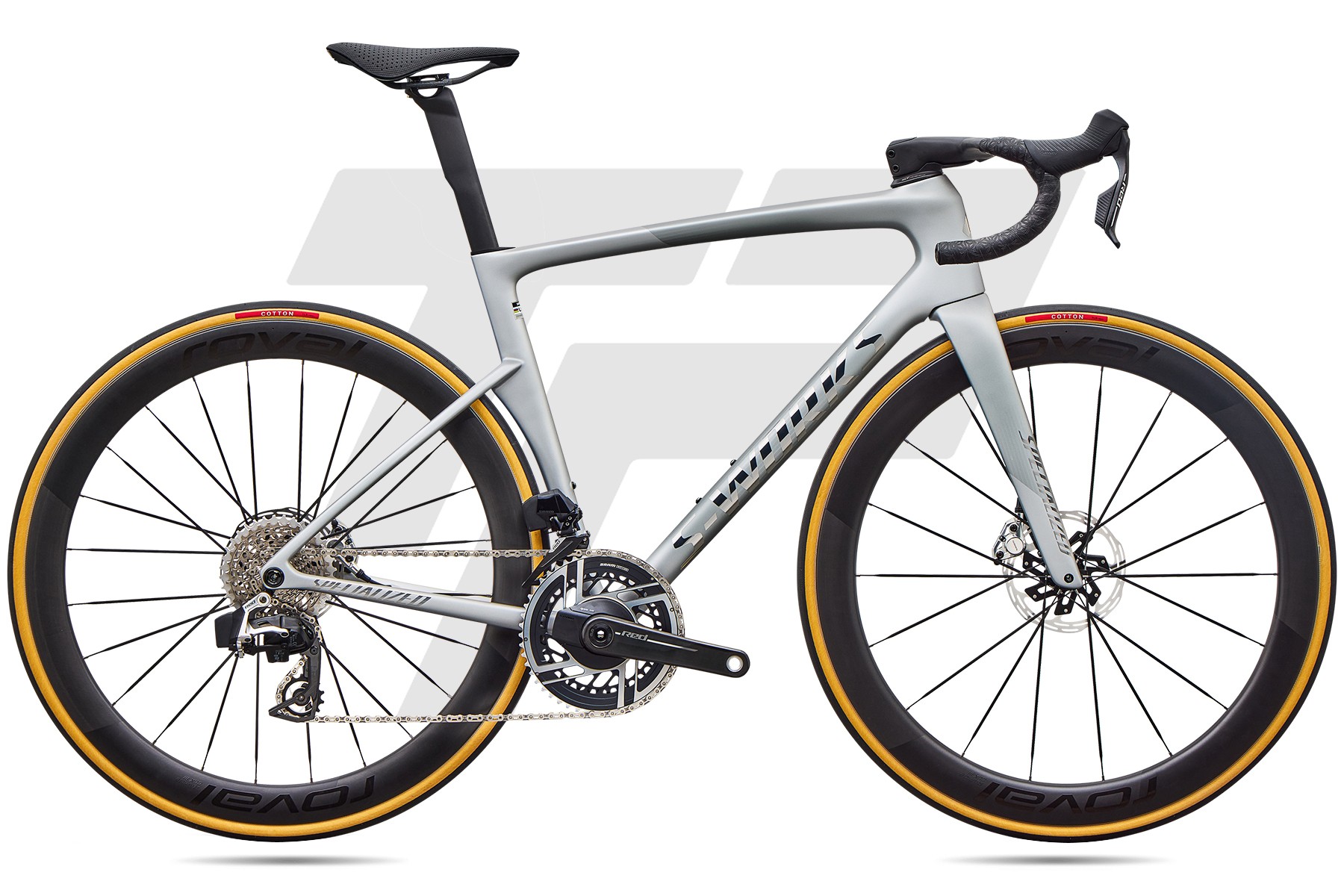Specialized S-Works Tarmac SL9 Sram Red AXS 12s Power Meter Roval Rapide CLX III DB 