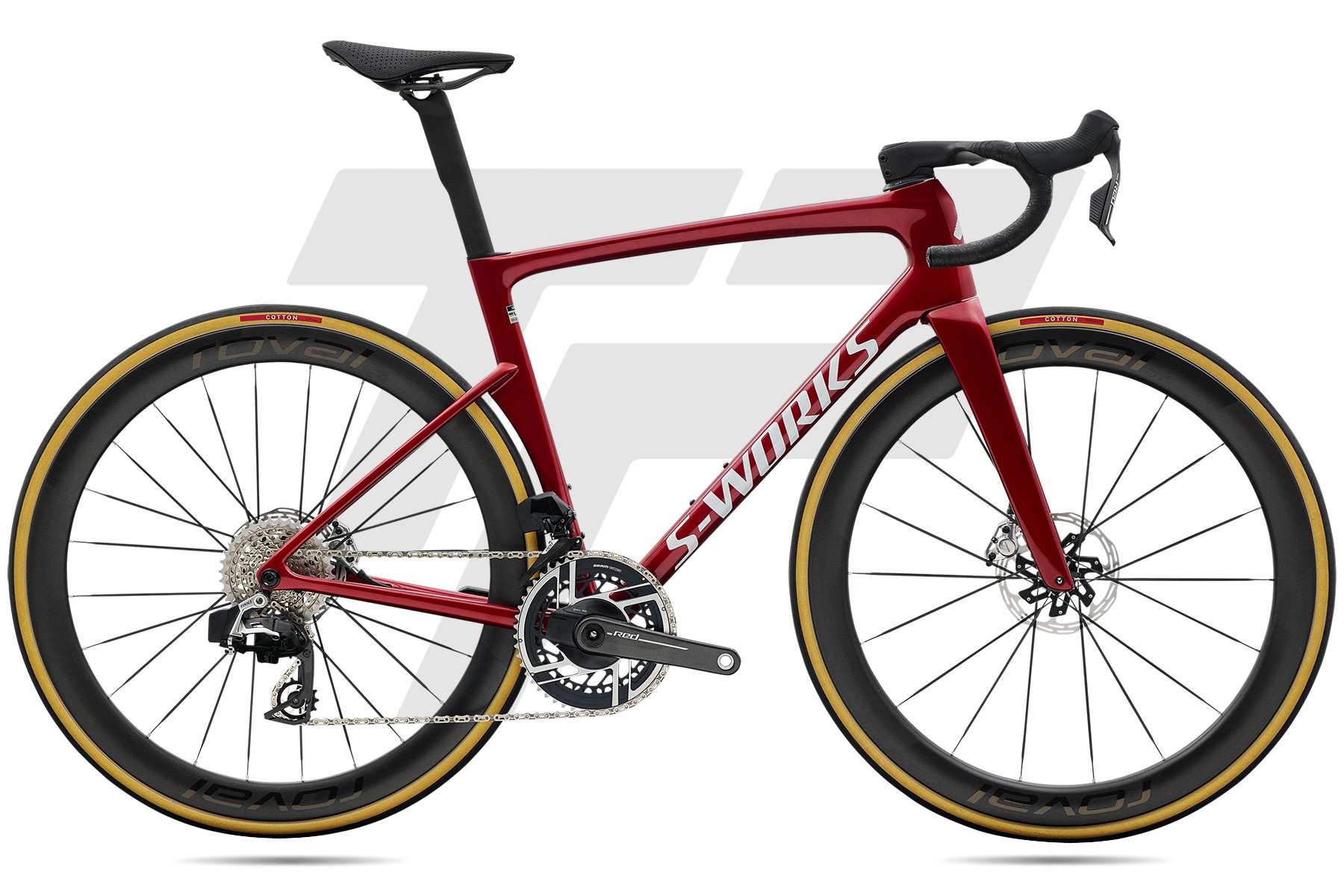 Specialized S-Works Tarmac SL9 Sram Red AXS 12s Power Meter Roval Rapide CLX III DB 