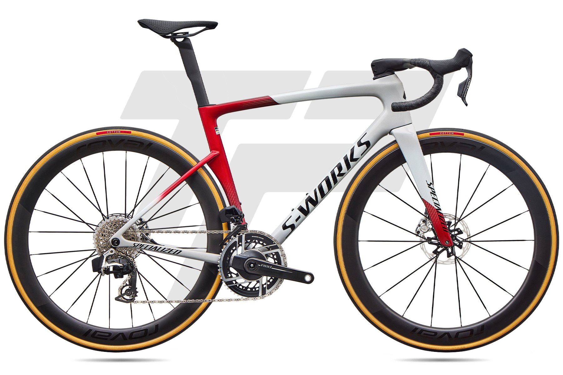 Specialized S-Works Tarmac SL9 Sram Red AXS 12s Power Meter Roval Rapide CLX III DB 