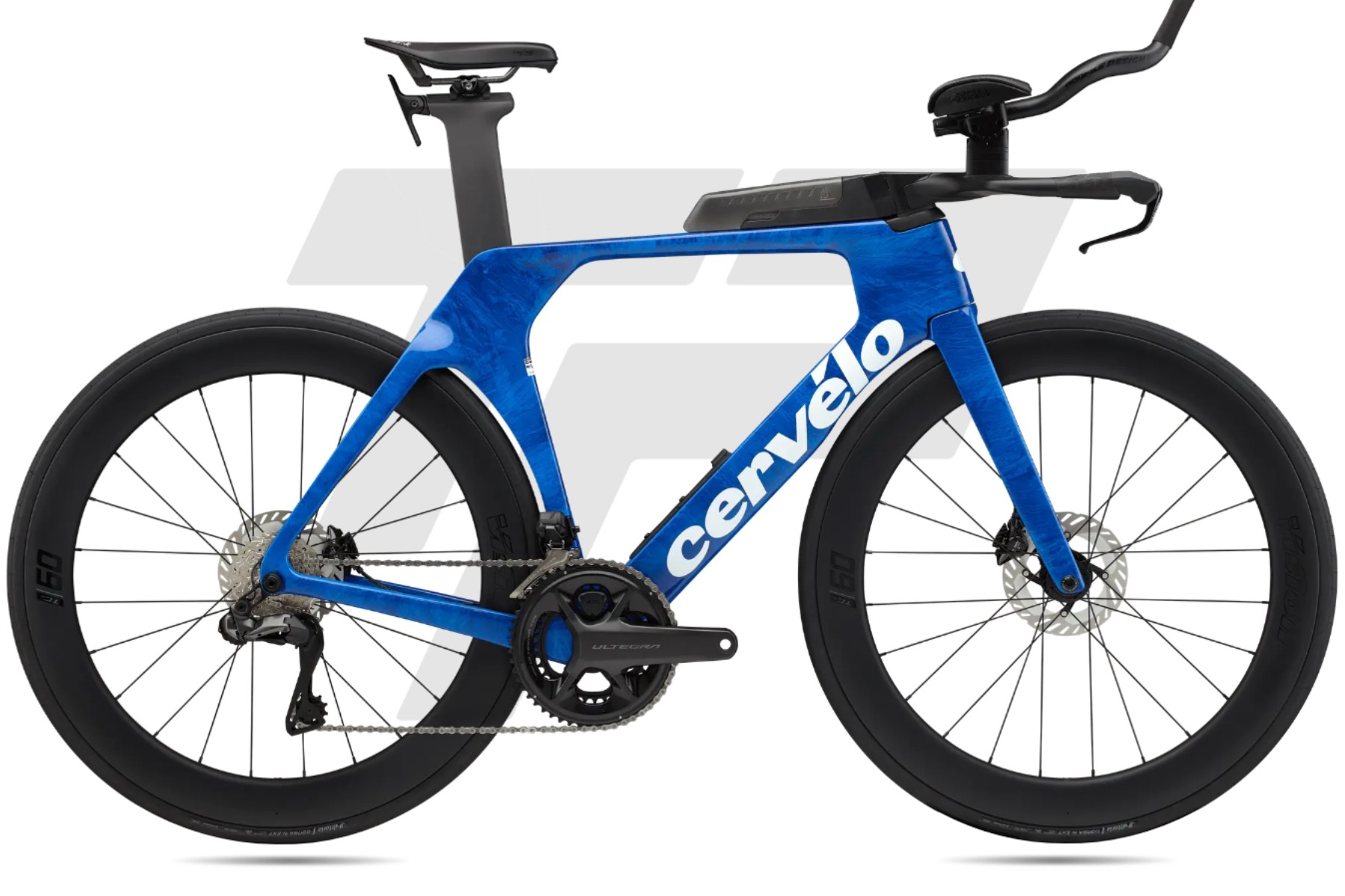 Cervélo P-Series Shimano Ultegra R8170 Di2 12v Power Meter 4iiii Vision TC60 i23 DB Abyss