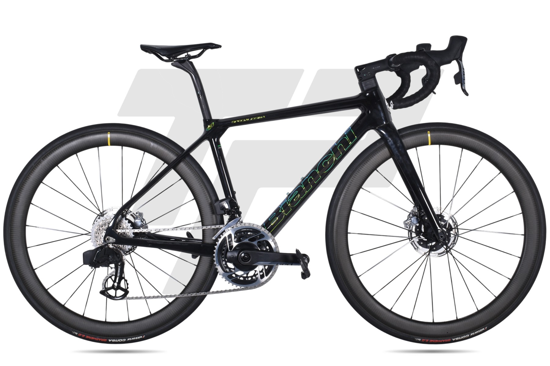 Bianchi Specialissima CV Disc Usata Tg 47 (XS) Sram Red AXS 12v Mavic Cosmic SL 45 DB 