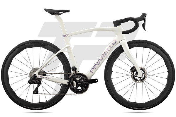 Pinarello New Dogma X Shimano Dura-Ace Di2 12v Princeton Grit 4540 DB - MOONLIGHT FROST (J120)