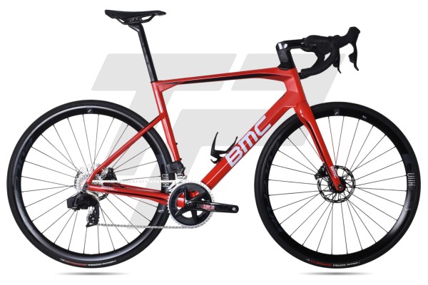 BMC Roadmachine 01 Usata Tg 54 (M) Sram Rival eTap AXS 12v Fulcrum Racing 800 DB