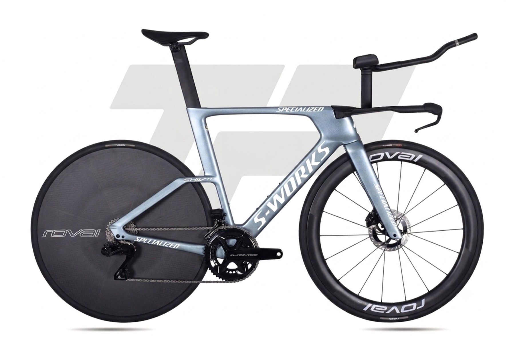 Specialized S-Works Shiv TT Dura-Ace R9270 Di2 12s Roval 321 / Rapide Sprint CLX DB 