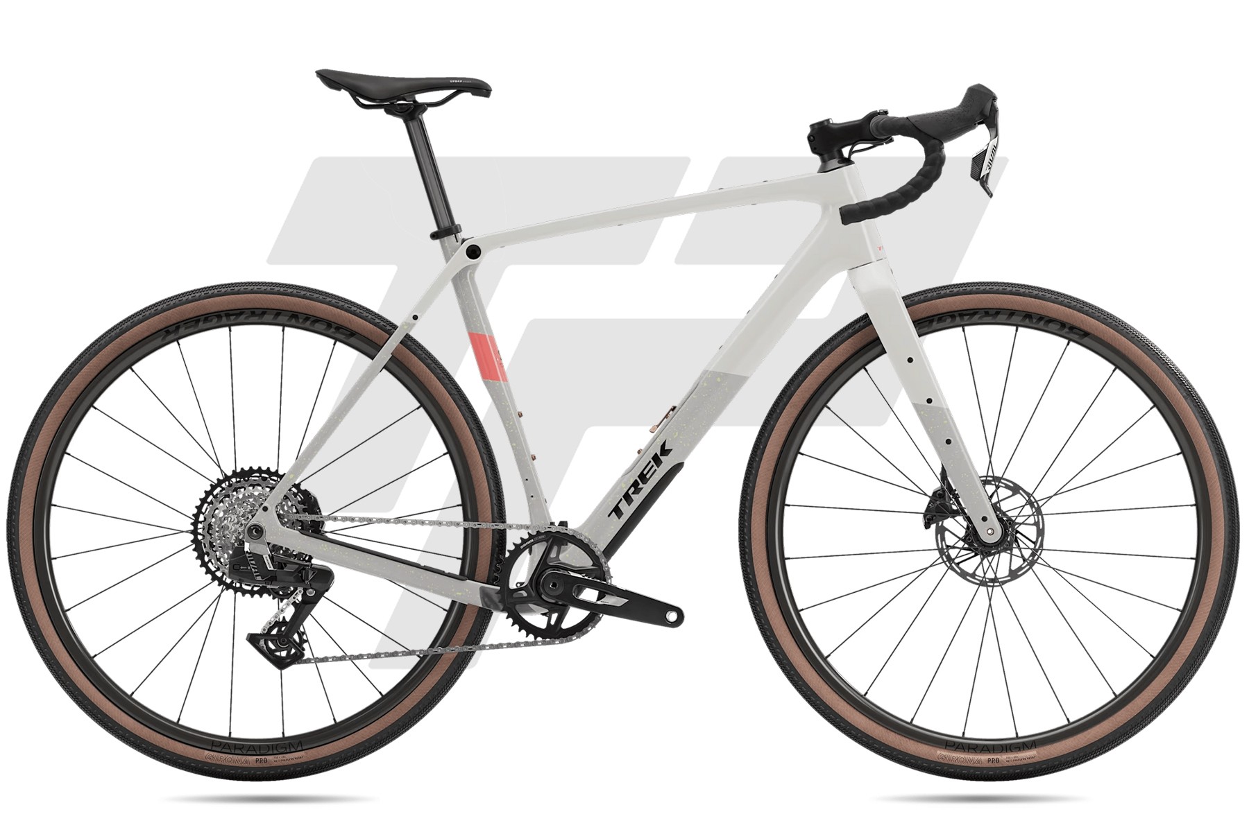 Trek Checkpoint SL 6 Gen 3 Sram Rival XPLR AXS 13v Bontrager Paradigm Comp 25 Era White / Buff Beige