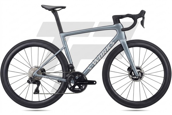 S-Works Tarmac SL8 Shimano Dura-Ace R9270 Di2 12s Roval Rapide CLX II DB - Gloss Glacial Metallic...