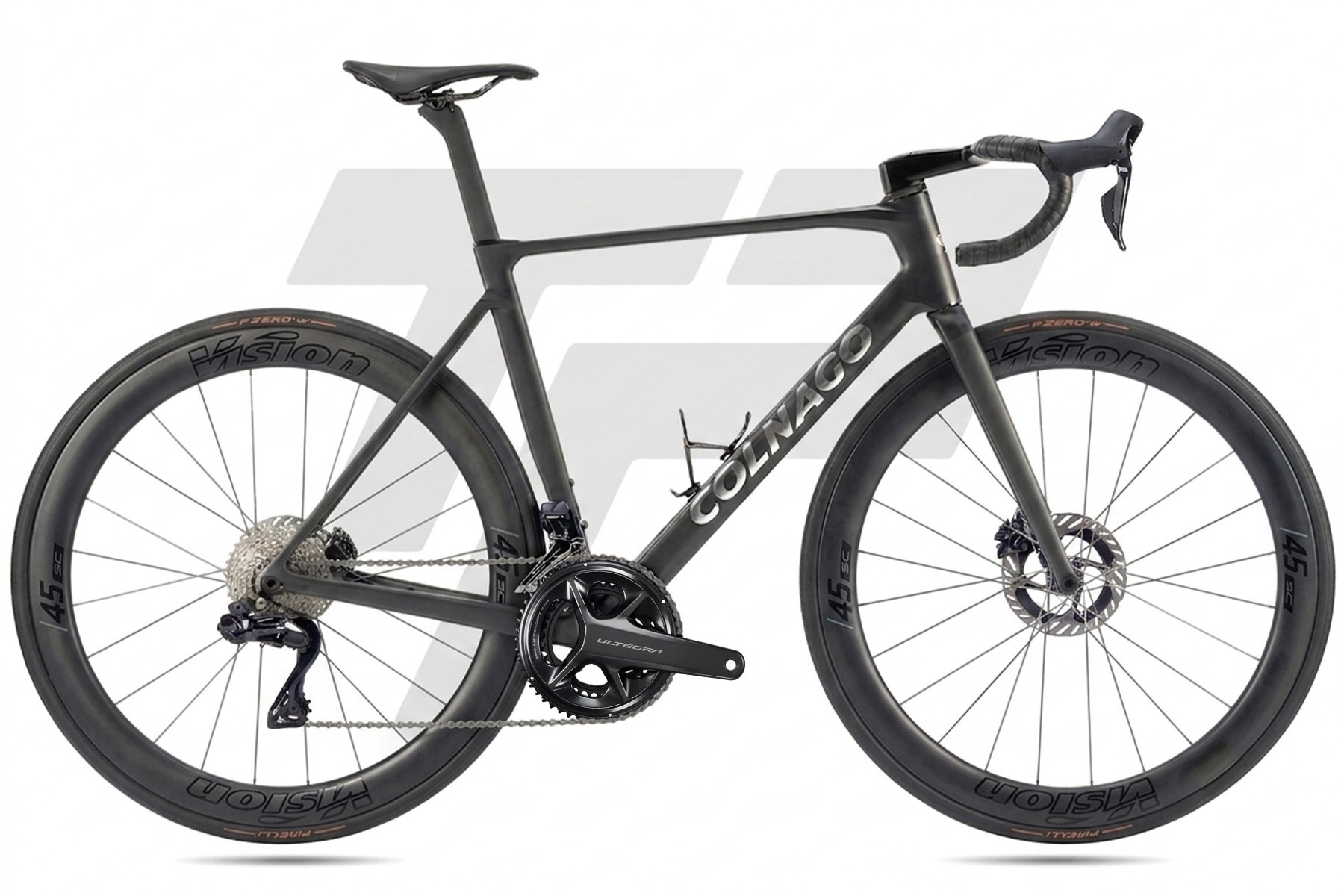 Colnago V5Rs Dark Series Size 510 (M) Shimano Ultegra R8170 Di2 12s Vision SC45 DB Expo 