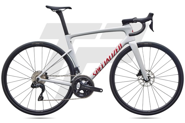 Specialized Tarmac SL9 Comp Shimano 105 R7170 Di2 12s DT Swiss R470 DB - Gloss Dolomite Metallic