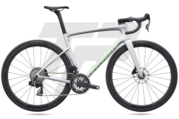  Tarmac SL9 Expert Sram Force AXS E1 12s Roval C38 DB - Gloss Silver Dust