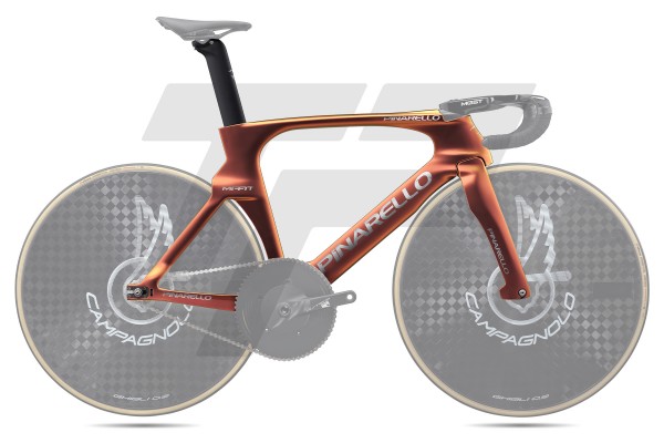 Pinarello Maat Italia S Frame - LUXTER RED GOLD 