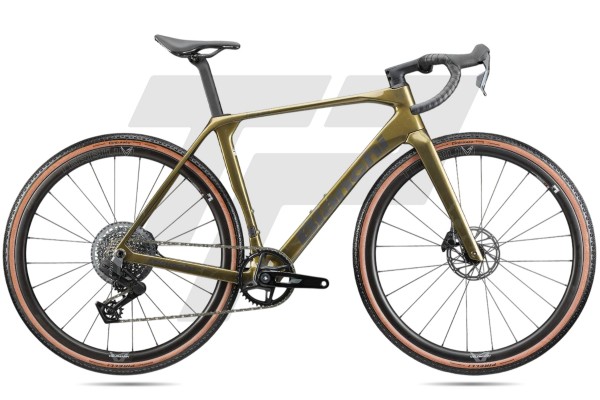Bianchi Impulso Pro Sram Rival XPLR AXS 1x13v Velomann Terbium DB - GK - Terra / Graphite
