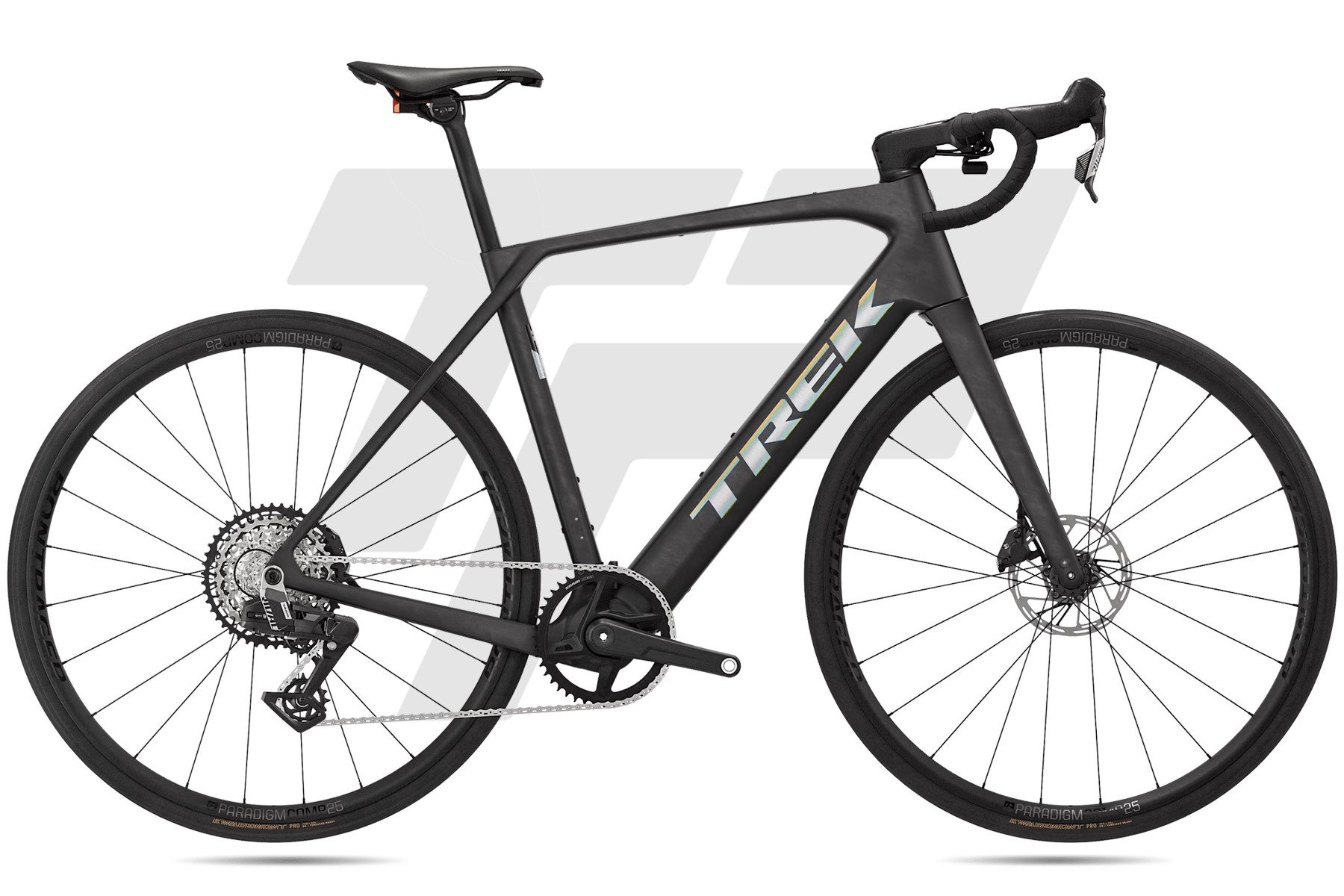 Trek Domane+ SL 6 Gen 5 Sram Rival XPLR AXS 13s Bontrager Paradigm Comp 25 DB 